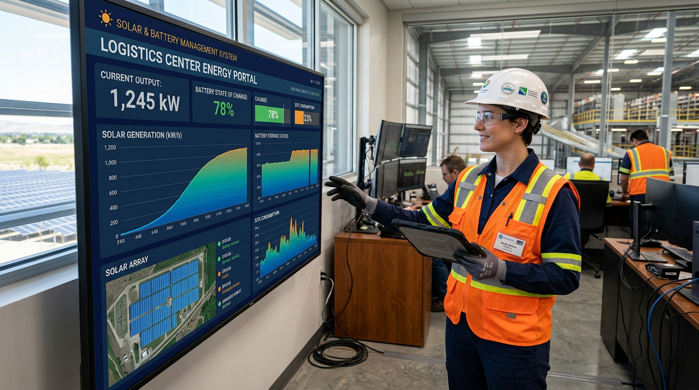 EMS dashboard monitoring