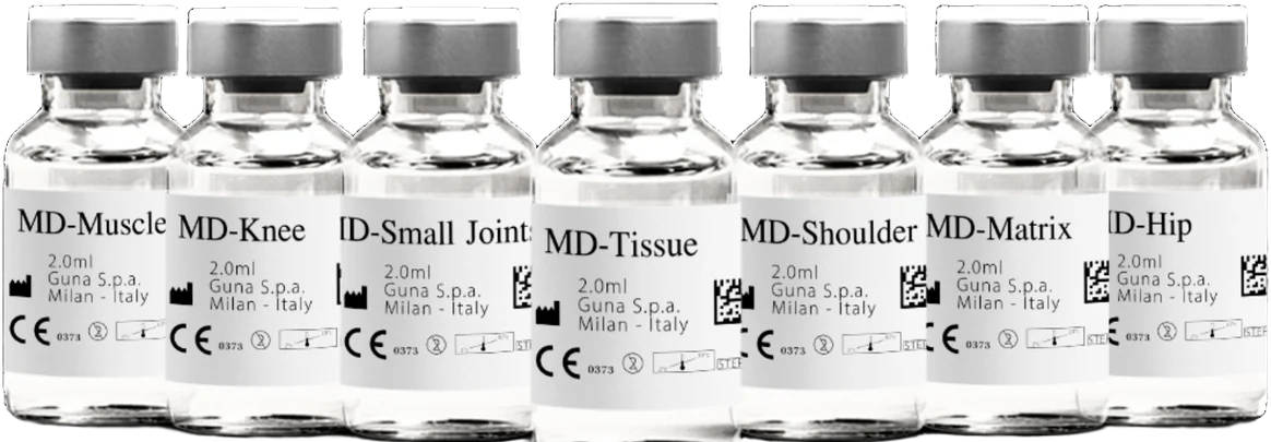 Frascos Guna MD-Series de 2,0 ml